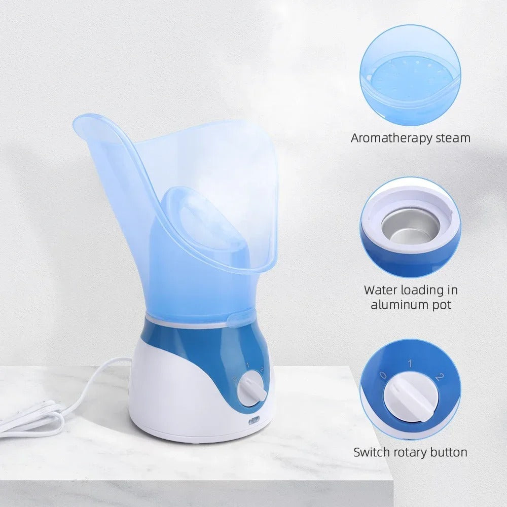 Face Steamer Nose Steam Inhaler Facial Heating Sprayer