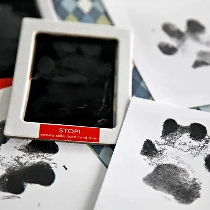 Cat Dog Paw Print Ink Kit Pad Safe Non-toxic Easy DIY