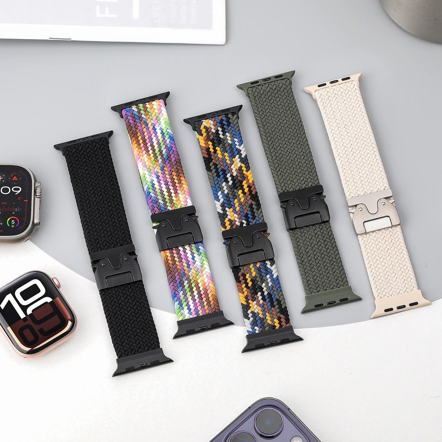 Braided Band For Apple Watch Bracelet IWatch Series