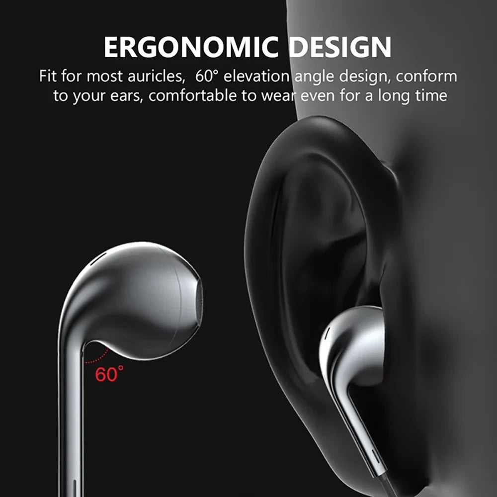 Type C Wired Earphones For Game 3.5mm Wired Headphone