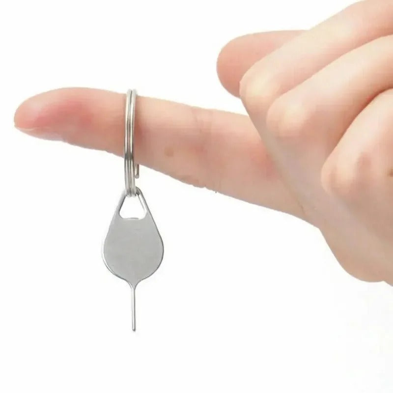 20pcs Universal Sim Card Tray Removal Eject Pin Key Tool Stainless Steel