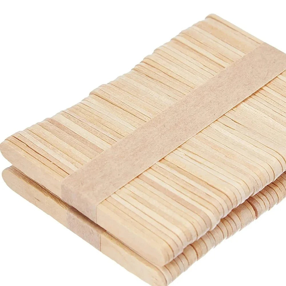 Silicone Easy Cream Wooden Sticks For Ice Cream Bars