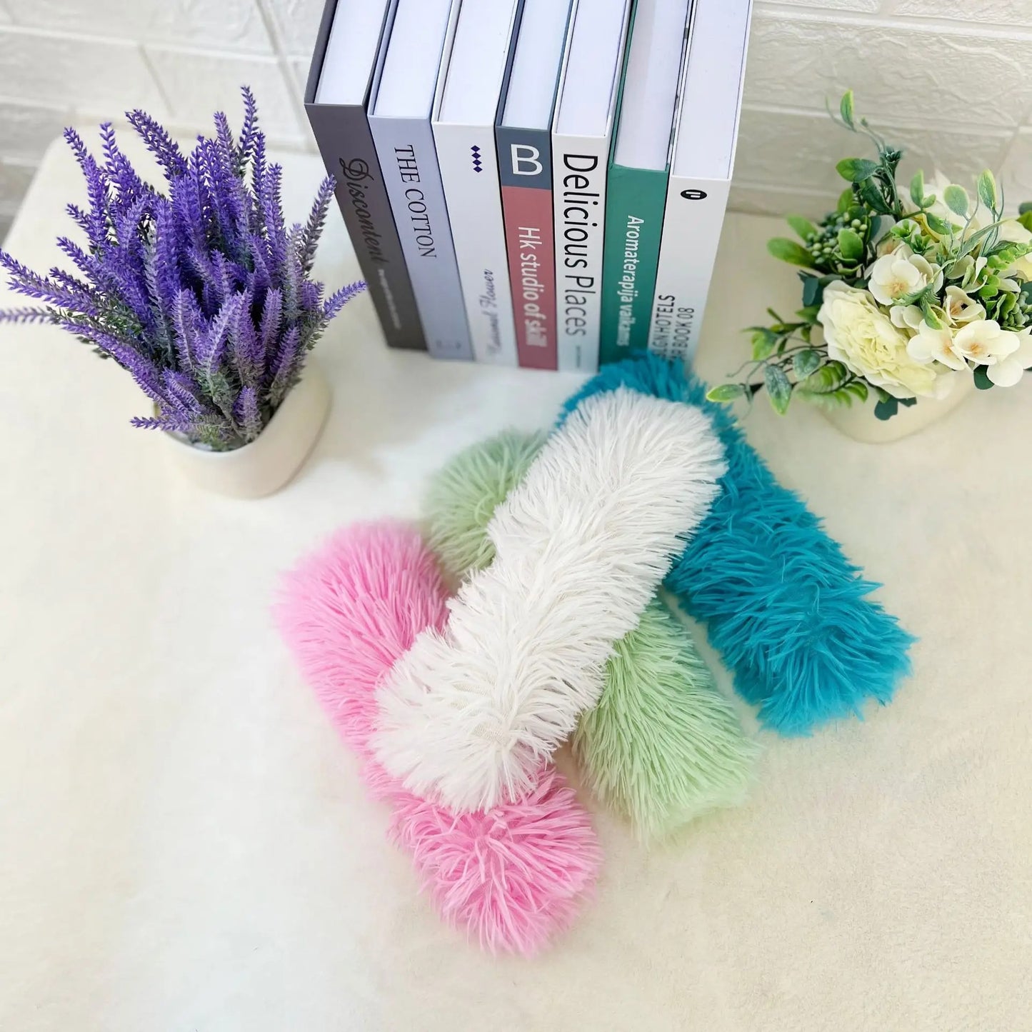 Plush Cat Chew Toy Catnip Self-hi Bite Toys