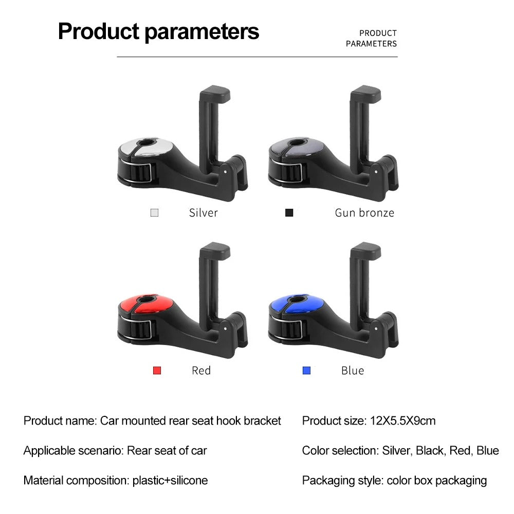 Universal Car Hook Multi-Function Hanging Mobile Phone