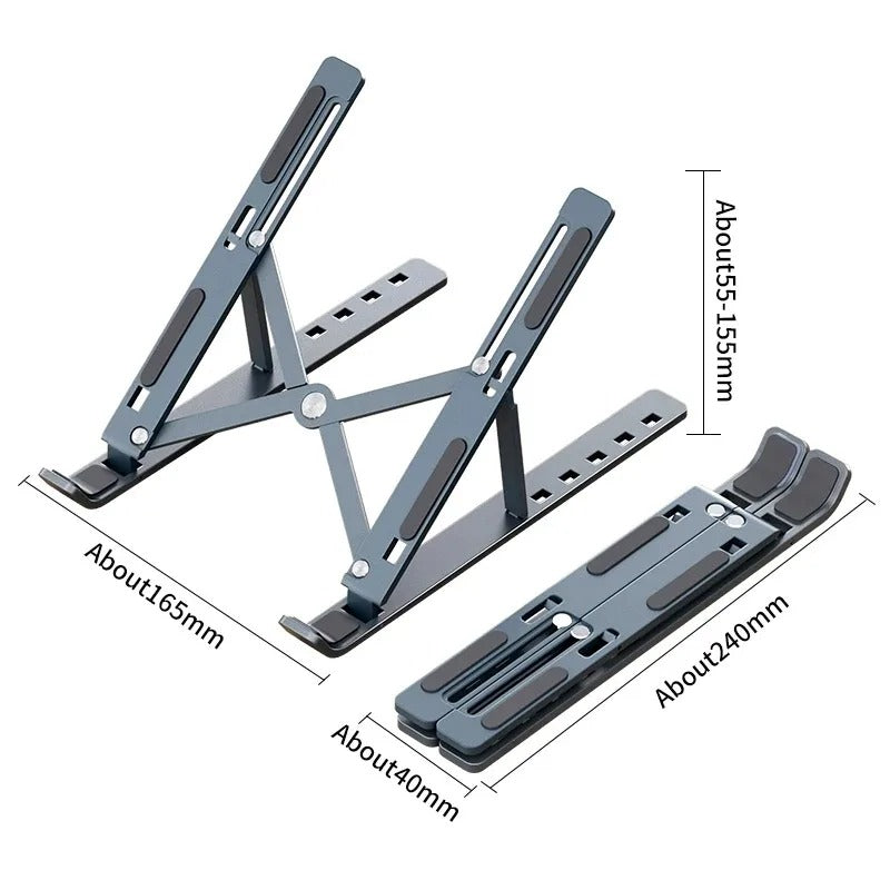 Foldable Laptop Stand Adjustable Portable
