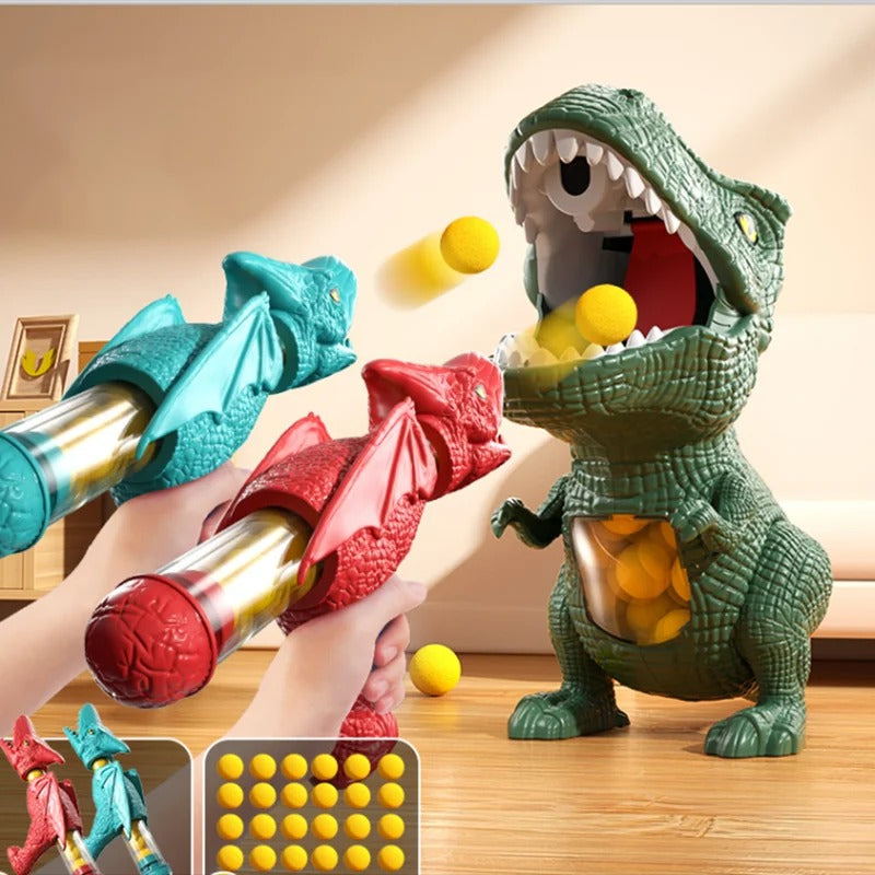 Dinosaur Shooting Tyrannosaurus Rex Ball Soft Bullet Gun