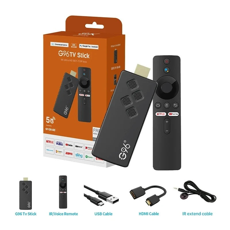 G96 high-performance android 13.04k smart TV Stick