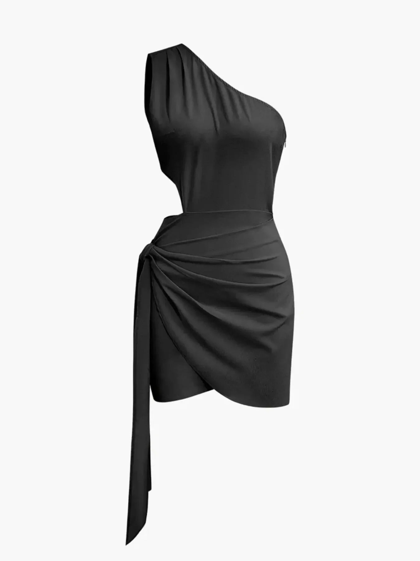 2025 Spring and Summer One-Shoulder One-Shoulder Dress