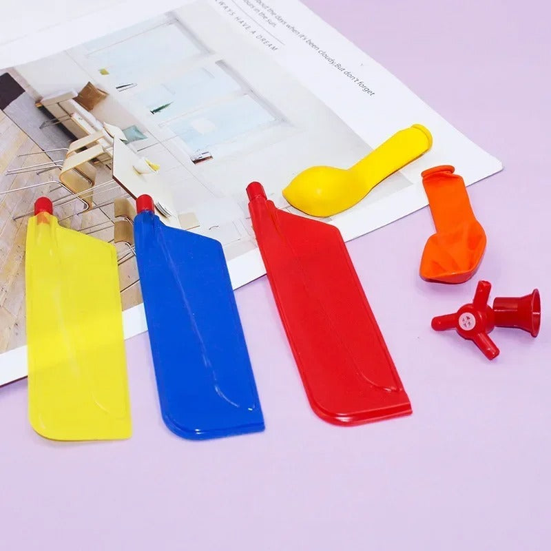 10Pcs Creative Balloon Helicopter Toys