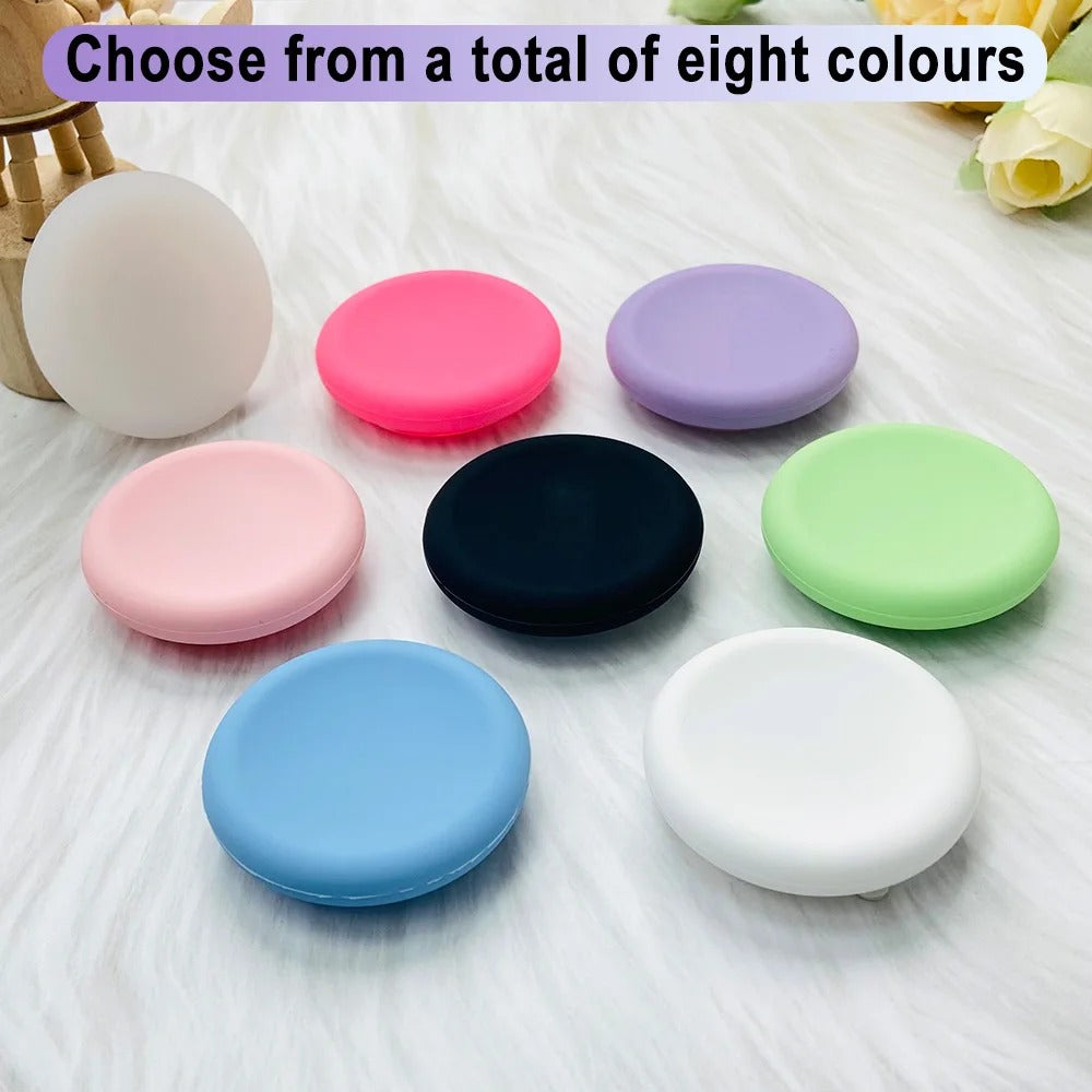 Silicone Round Popping Grip Sockets Finger Ring Phone Holder