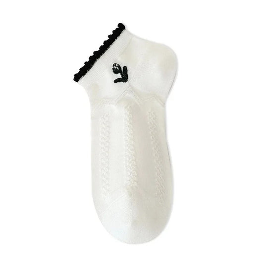 Women's Cotton Socks Spring Summer Thin Boat Socks