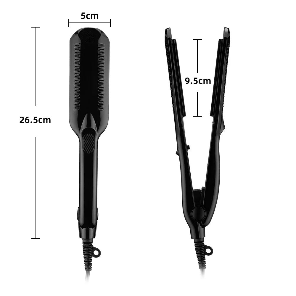 Professional hair curler Crimper Ceramic Corrugated Curler