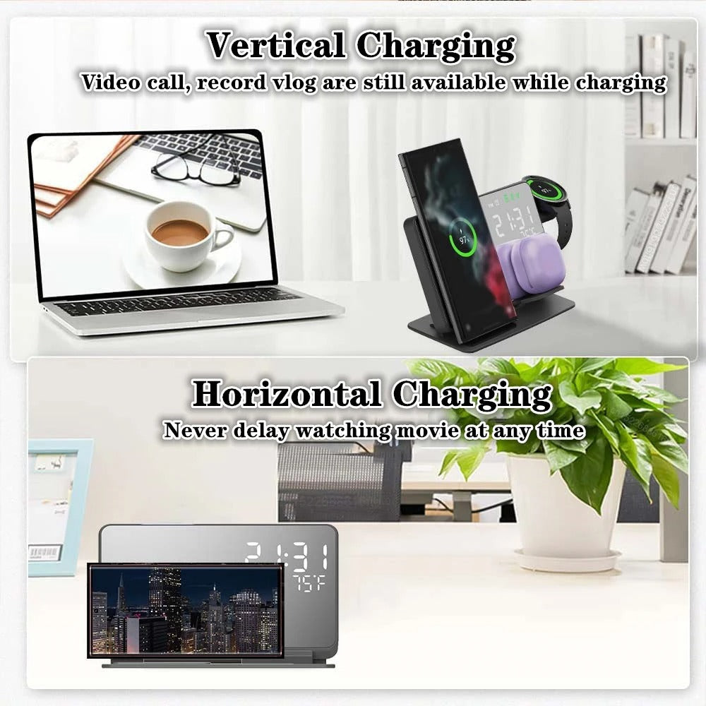 3 in 1 Wireless Charger For Samsung Galaxy Watch