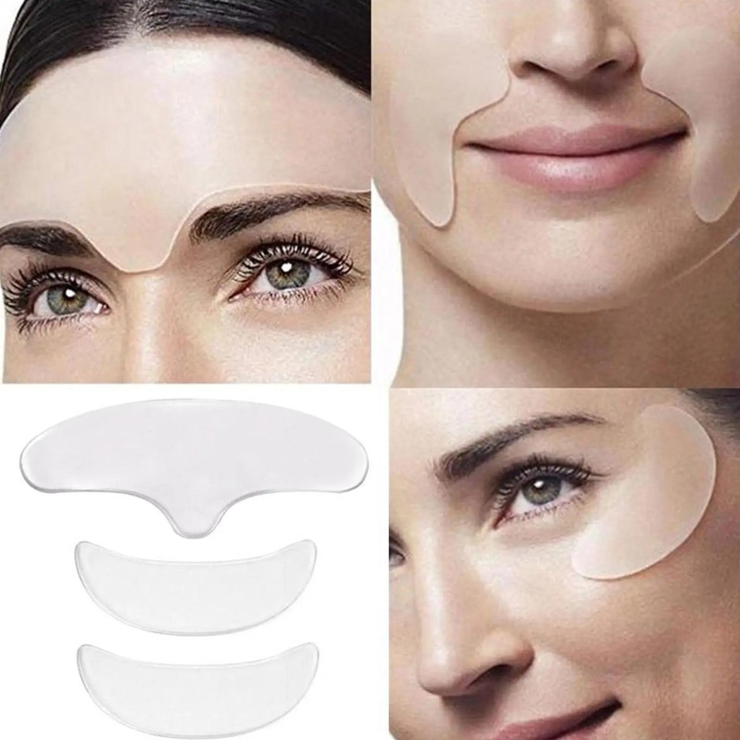 Reusable Anti Wrinkle Forehead Patch Silicone