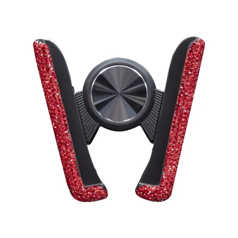 Car Phone Holder Diamond Crystal