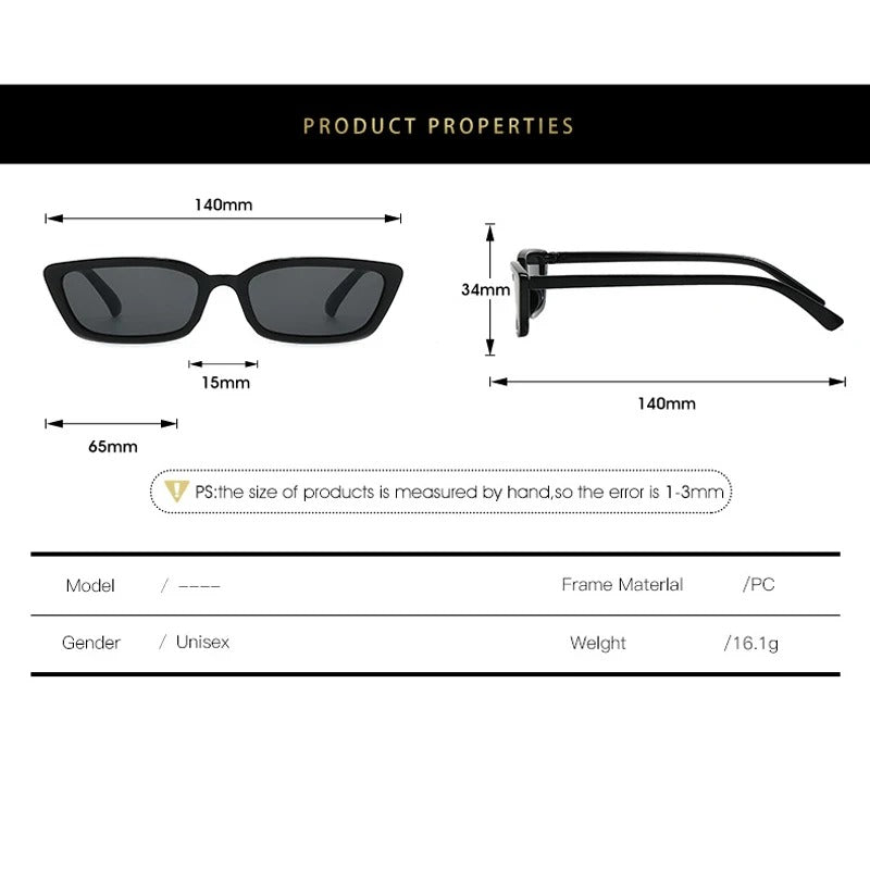 Cat Eye Sunglasses Women Vintage