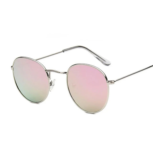 Vintage Small Round Sunglasses Woman