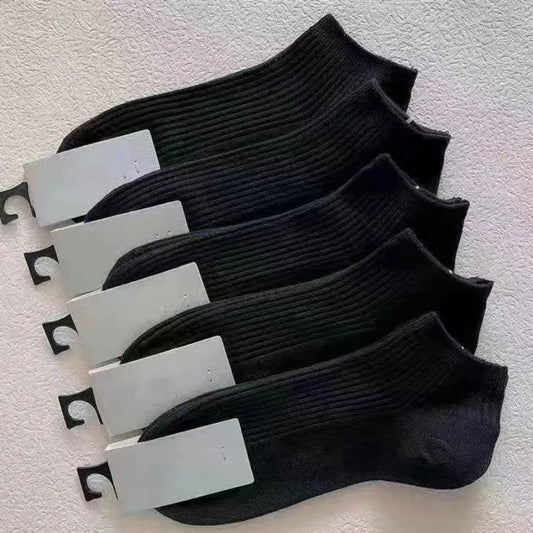 5 Pairs/Pack Ankle Socks Women Cotton