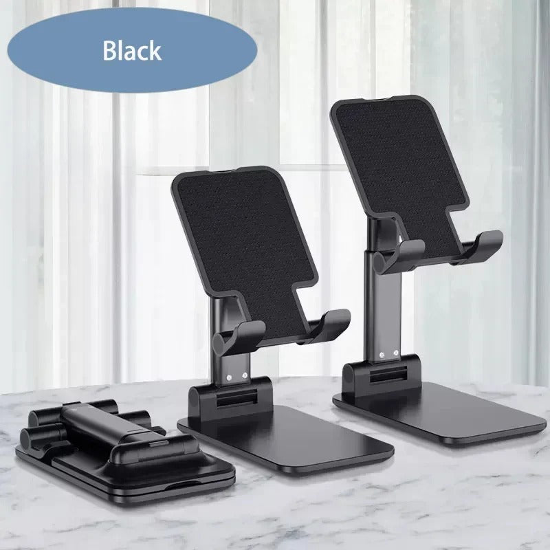 Foldable Desktop Phone Holder Fashion Mirror Design