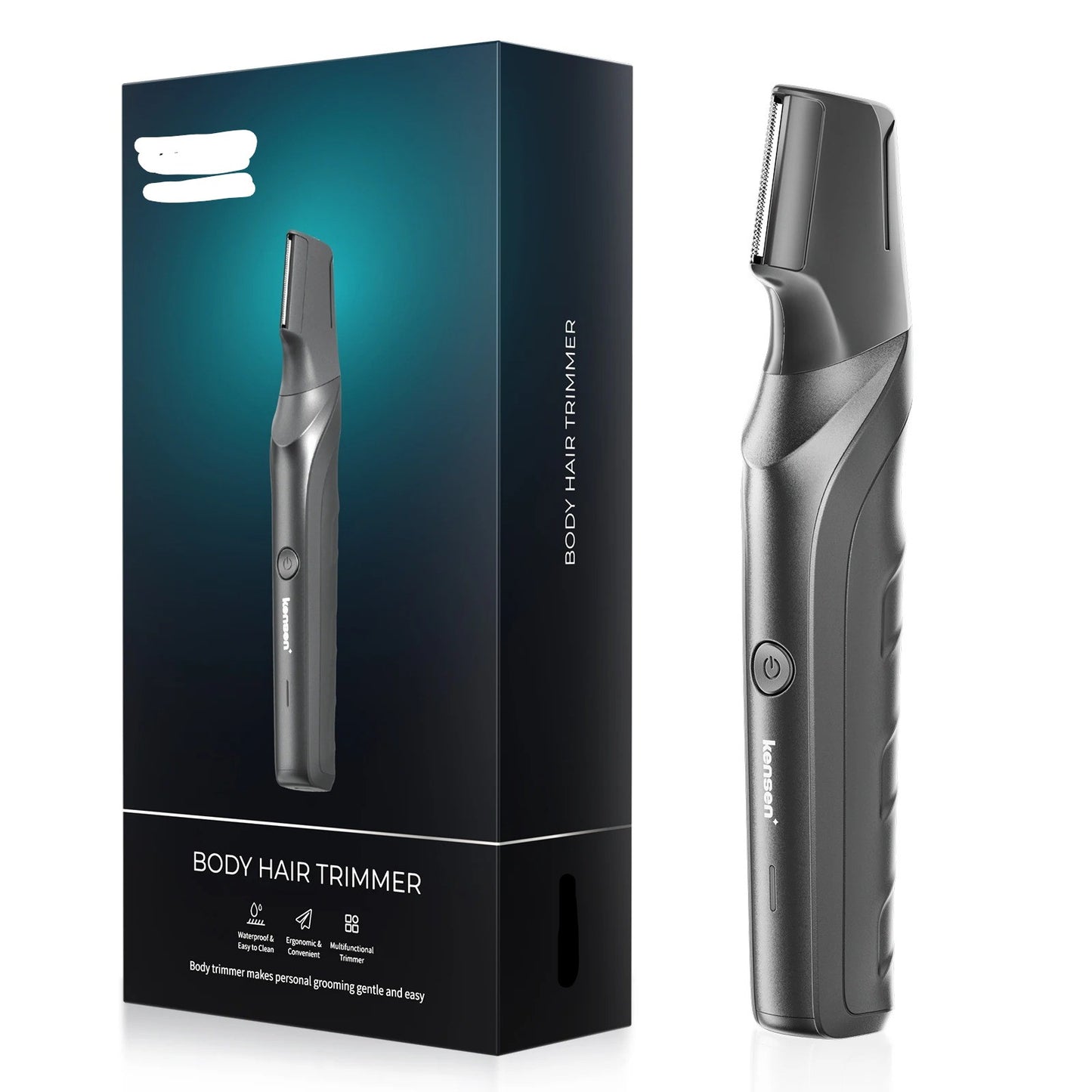 Electric Body Hair Trimmer Groomer Clipper IPX5 Waterproof