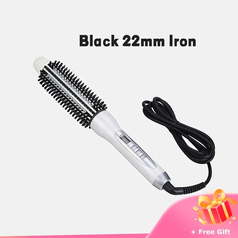 Hair Curler Hot Brush Hair Straightening Electric Brush