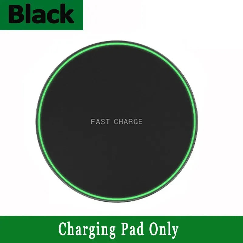 200W Wireless Charger Pad For iPhone  Fast Wireless Charging Station