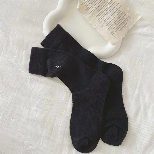 Casual Butterfly Knot Socks Thin Ballet Style