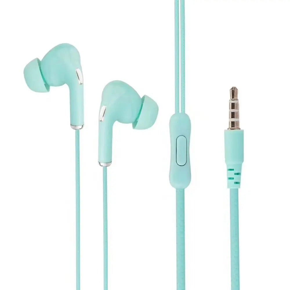 High Definition Wired Earphone 3.5mm In-Ear Control Portable Sports