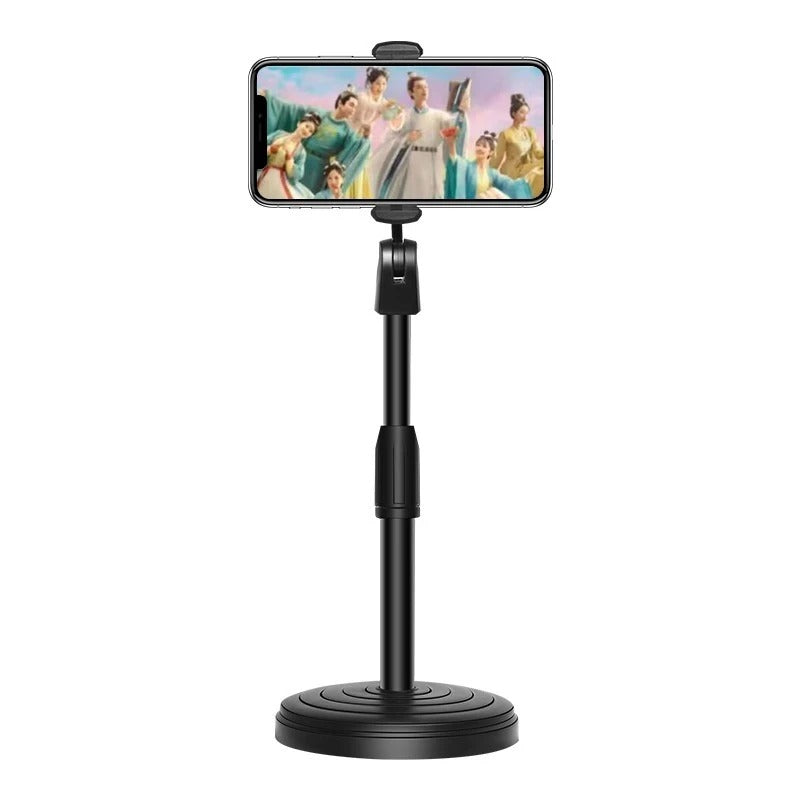 Desktop Tripod for Phone Smartphone iPhone with Phone Holder Stand