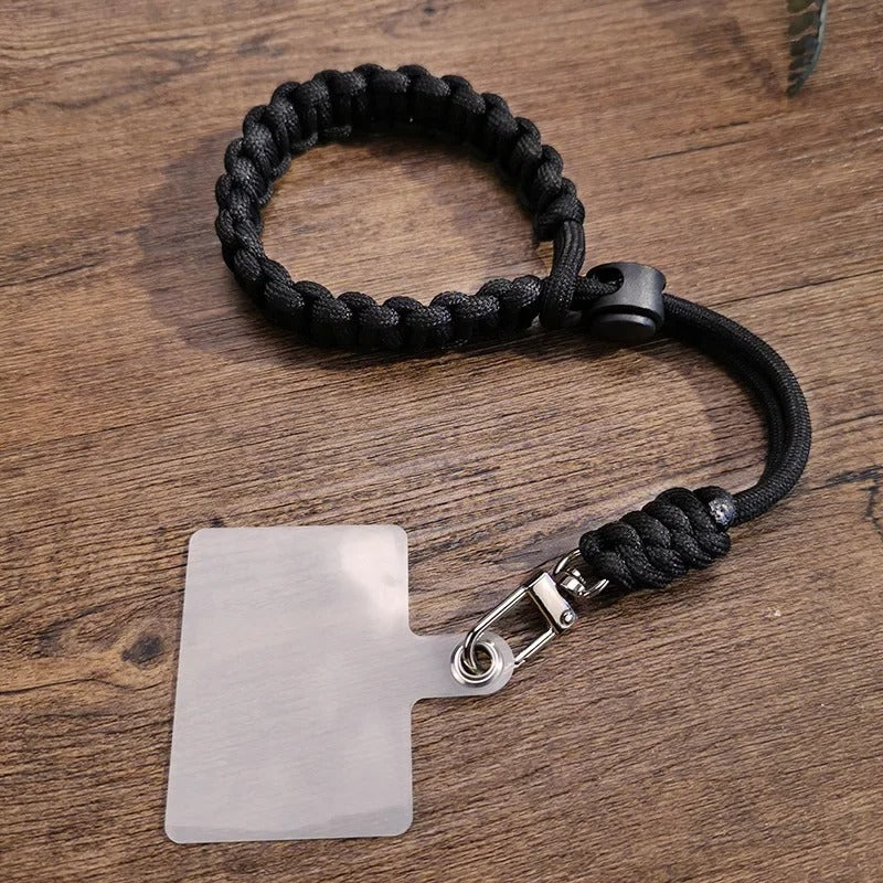 Handwoven Adjustable Mobile Phone Universal Wrist Strap
