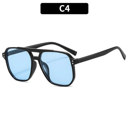 Vintage Square Sunglasses for Women