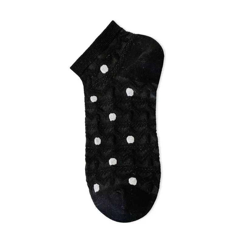 Women's Cotton Socks Spring Summer Thin Boat Socks