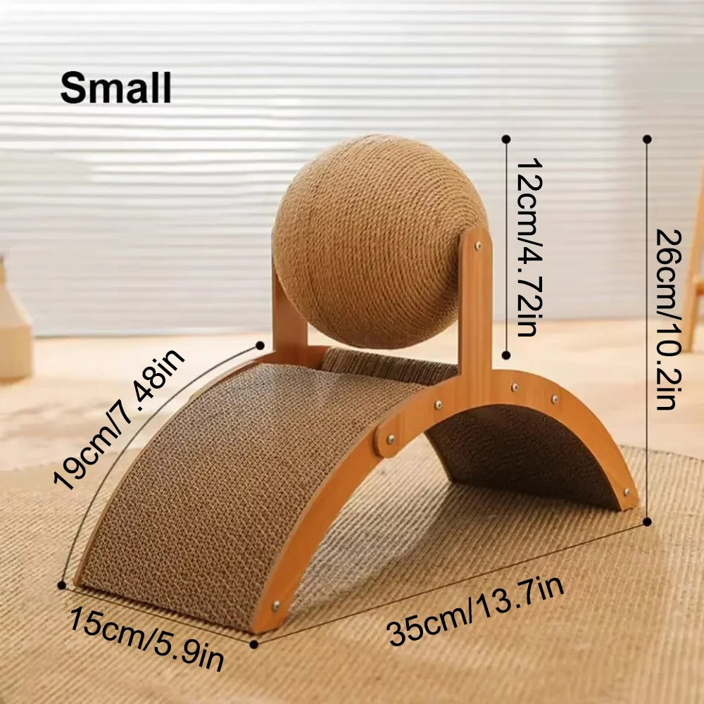 1PC Cat toy Vertical arched cat claw ball