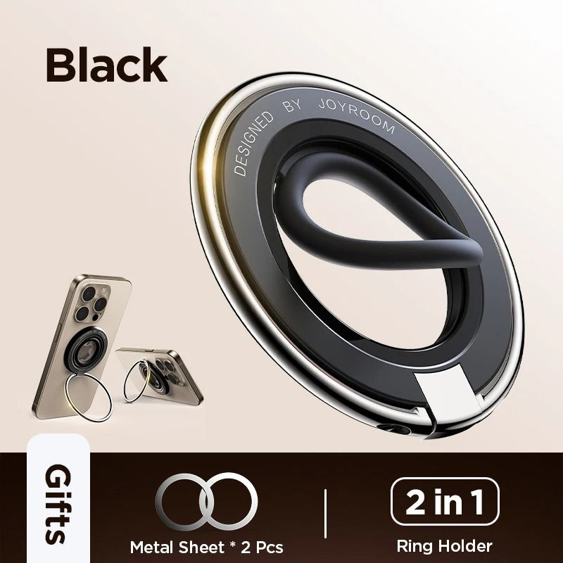 Phone Holder Colorful Magnetic Kickstand Silicone Ring