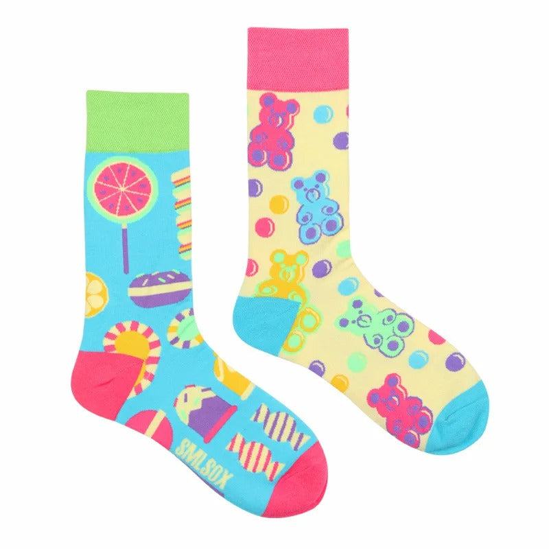 1 Pair Man Women Sock Colorful Socks