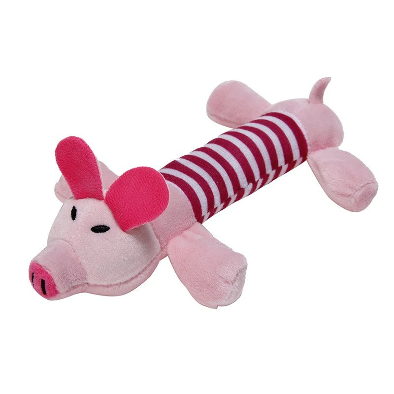 Animals Shape Plush Dog Toy Bite