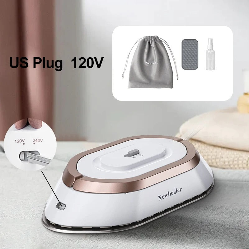 Mini Electric Dry Iron 120V/220V Dual-voltage 30S Heat