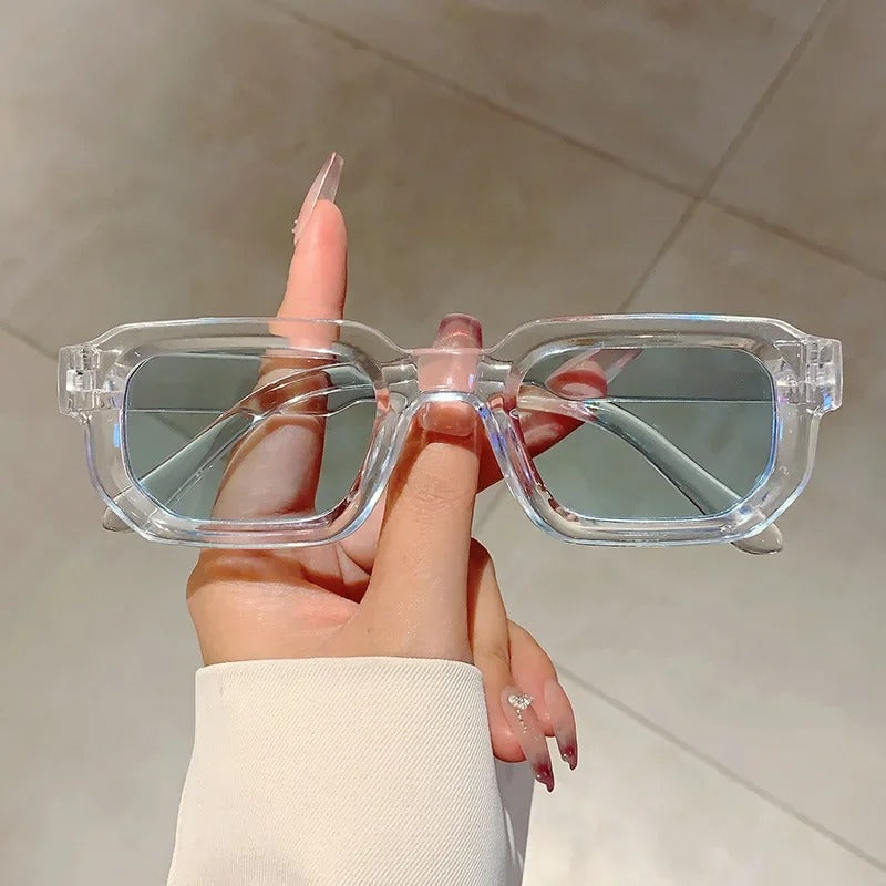New Women Vintage Rectangle Frame Sunglasses