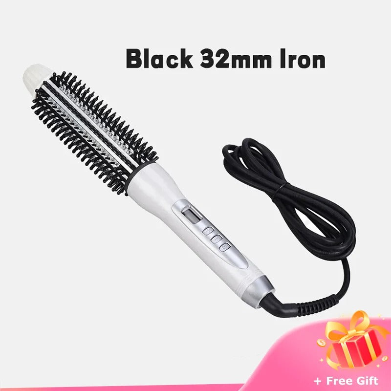 Hair Curler Hot Brush Hair Straightening Electric Brush