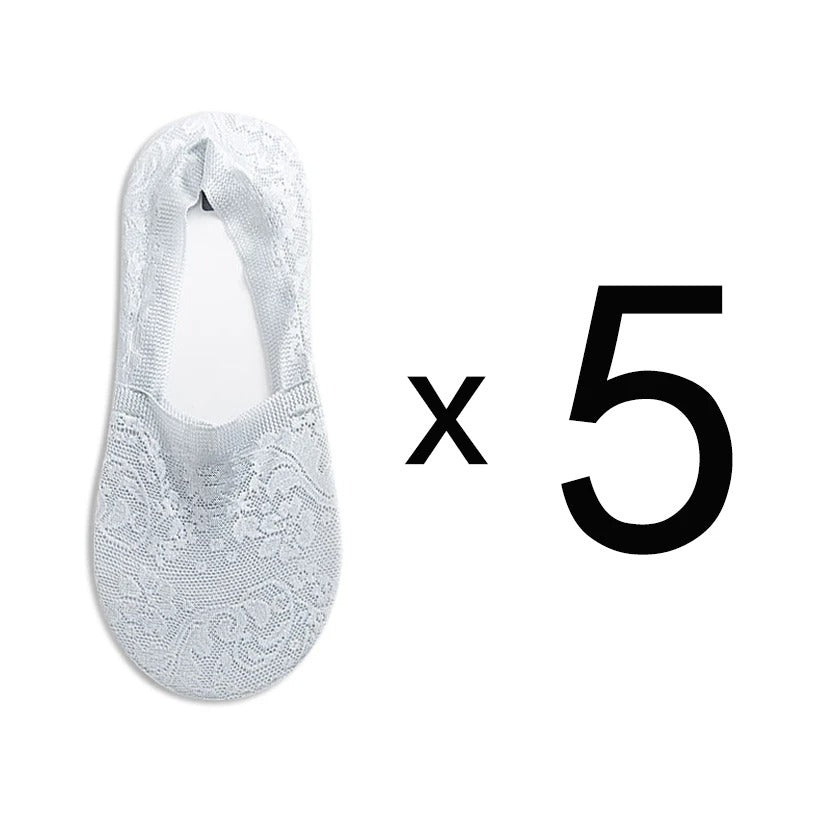 5 Pairs Fashion Women Girls Summer Socks