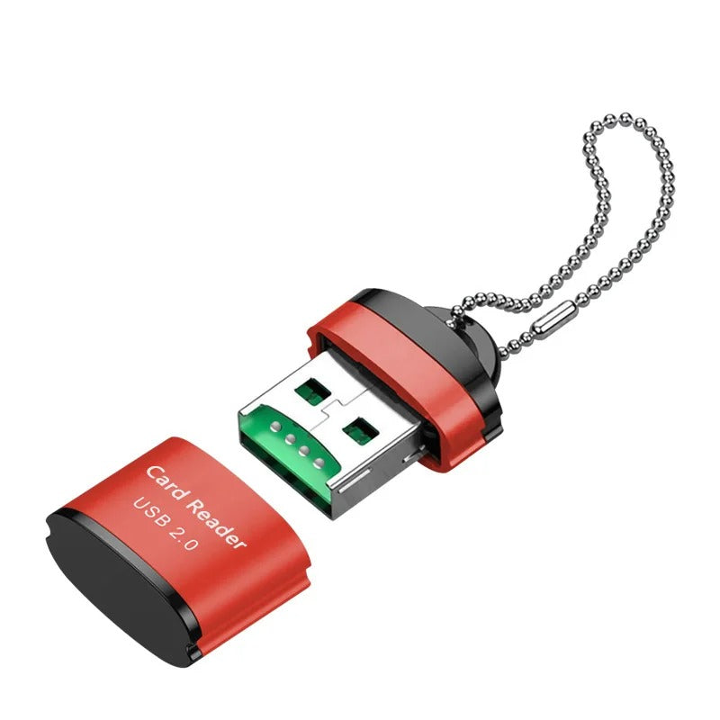 Mini USB for Micro SD  USB 2.0 Mobile Phone Memory Card Reader