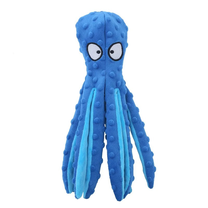 Pet Plush Toy Octopus Dog Interactive