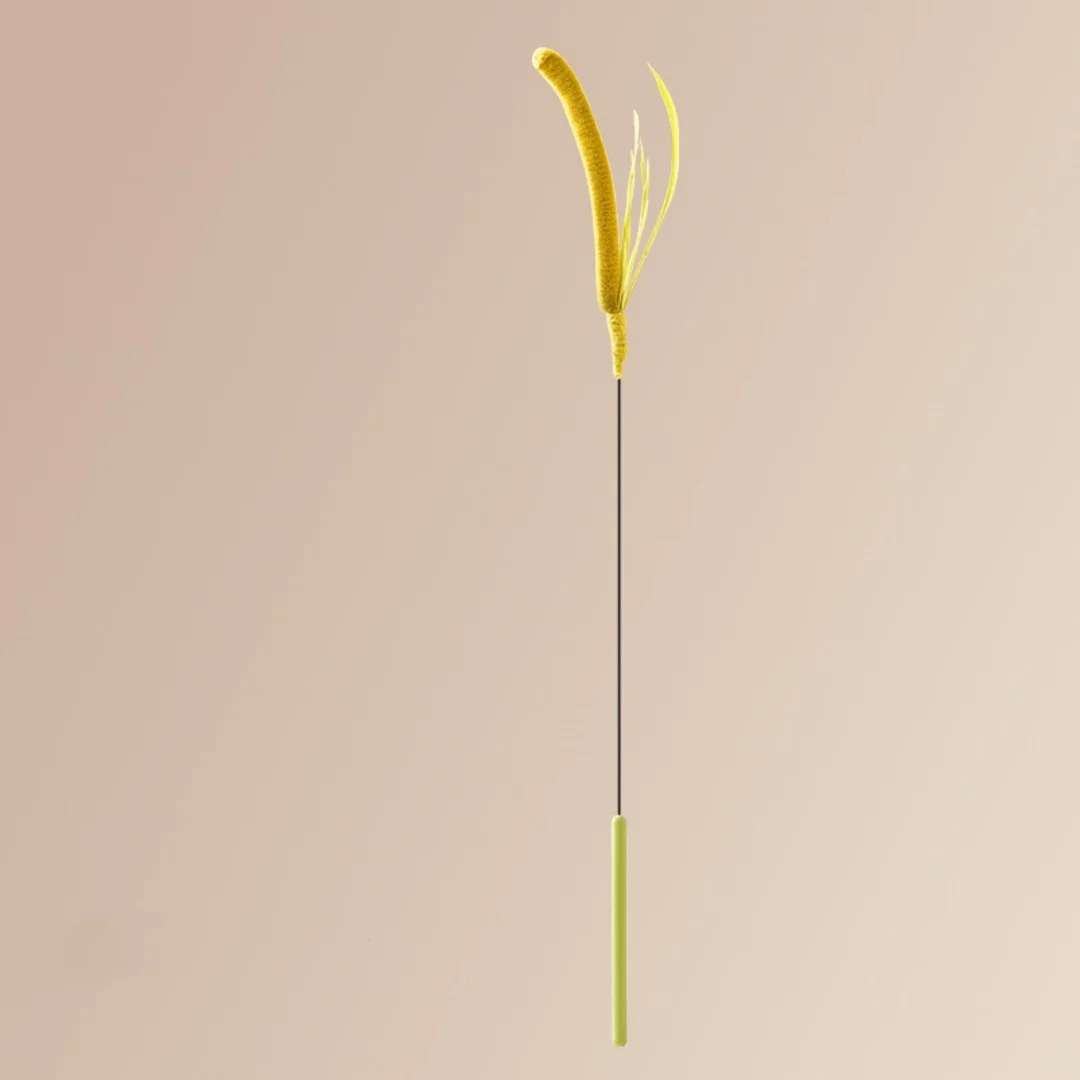 Cat Teasing Stick Bite Resistant Long Pole Cat Toy