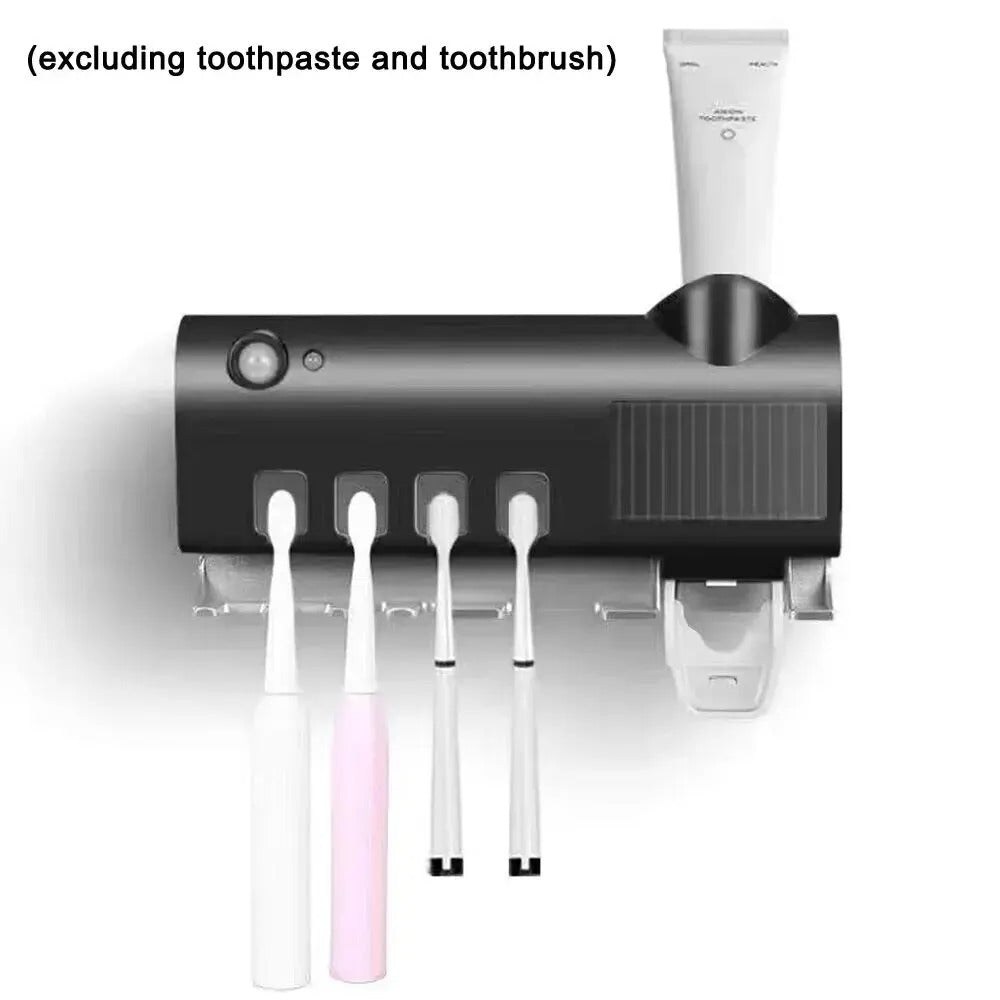 Toothbrush Holder Wall Mounted Solar UV Light