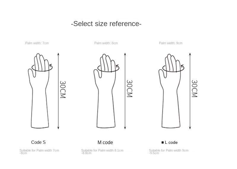 Household Dishwashing Gloves Women Washing Clothes