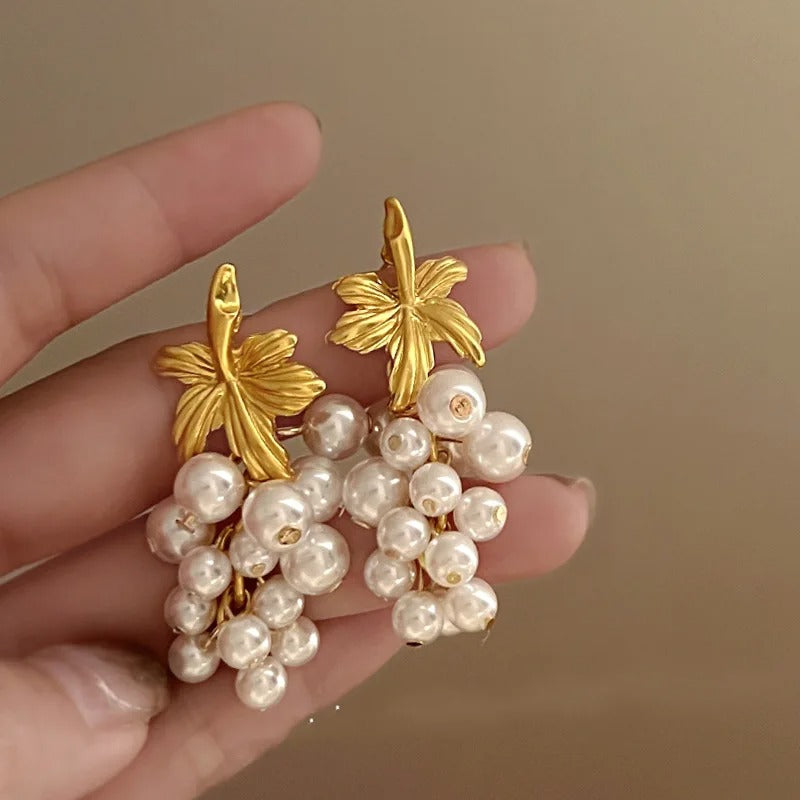 Elegant Imitation Pearl Earrings For Women